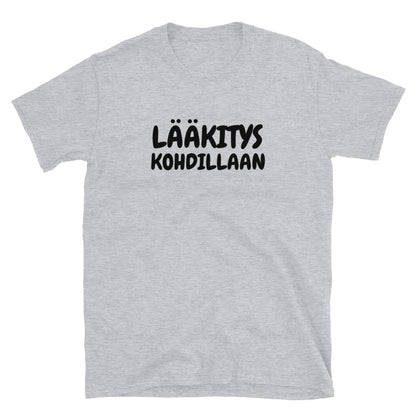 Lääkitys kohdillaan t-paita