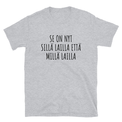 Se on nyt sillä lailla t-paita