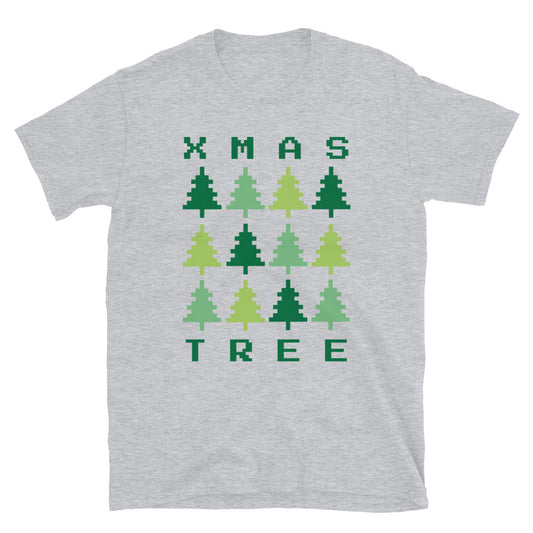 X mas tree t-paita