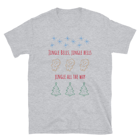 Jingle all the way t-paita