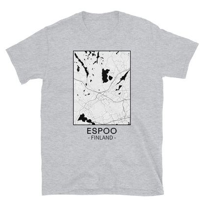 Espoo - kartta t-paita