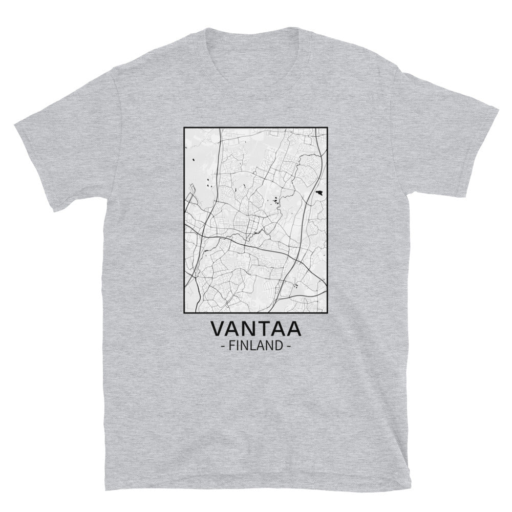 Vantaa - kartta t-paita