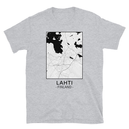 Lahti - kartta t-paita