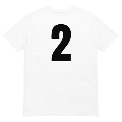 Numero 2 selässä t-paita