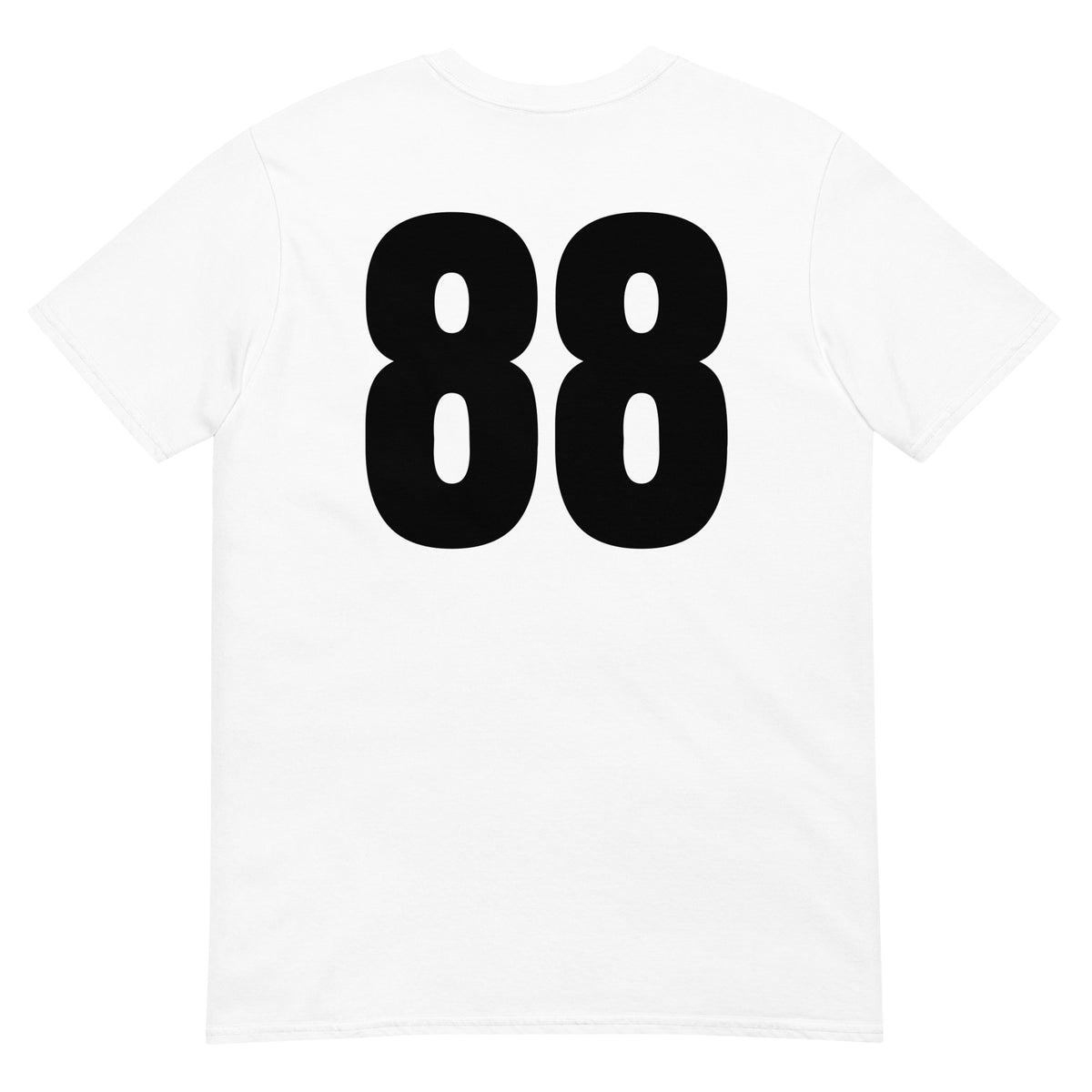 Numero 88 selässä t-paita