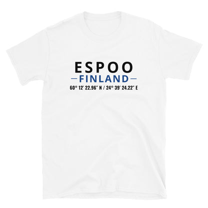 Espoo - Koordinaatit t-paita