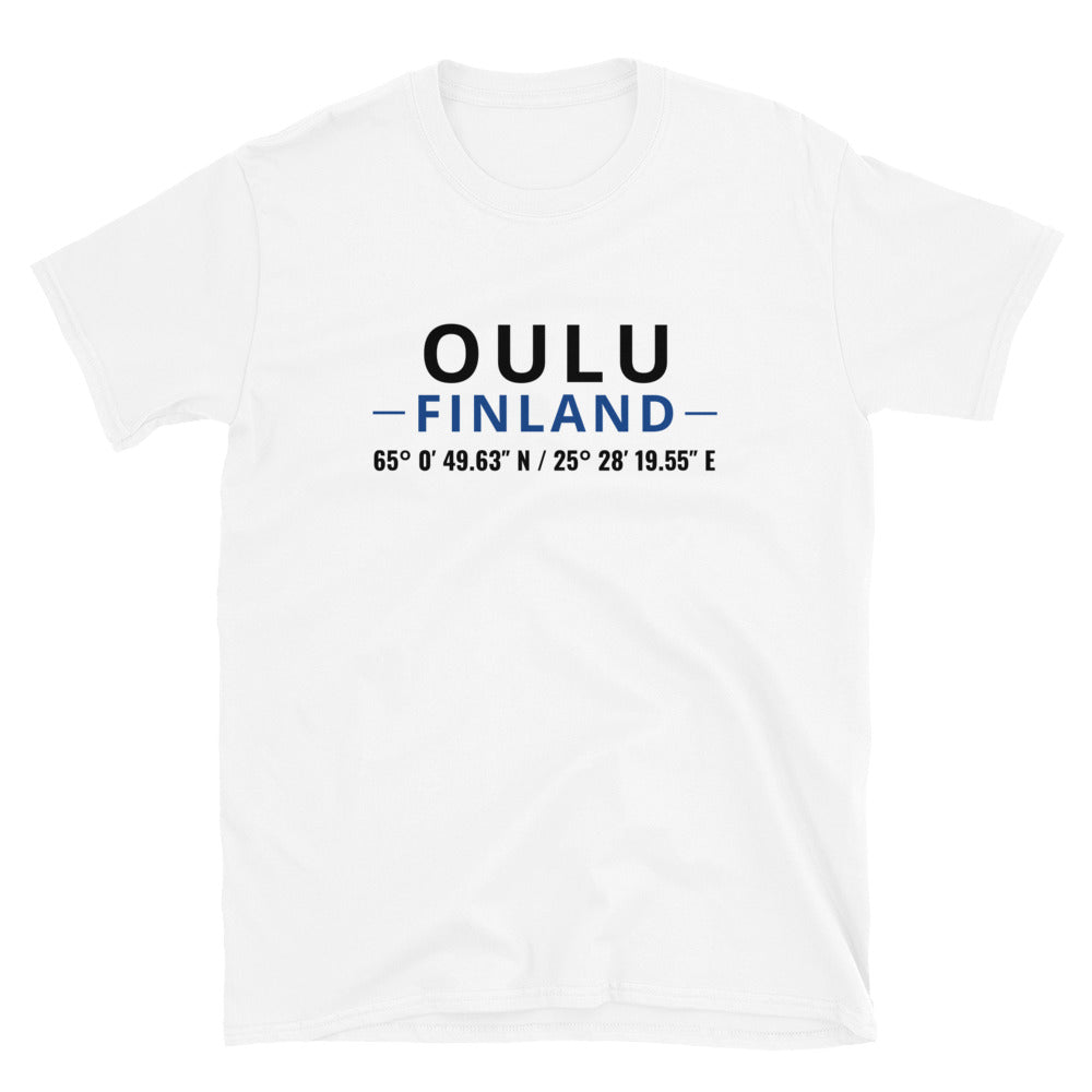 Oulu - Koordinaatit t-paita