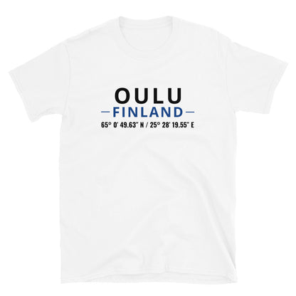 Oulu - Koordinaatit t-paita