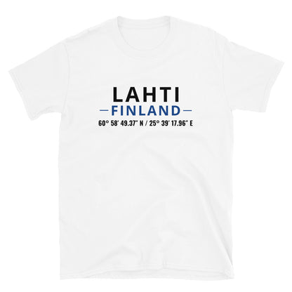 Lahti - Koordinaatit t-paita