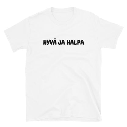 Hyvä ja halpa t-paita