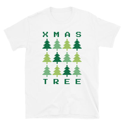 X mas tree t-paita