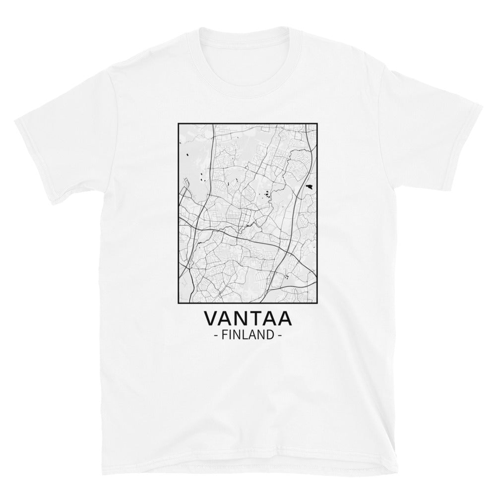 Vantaa - kartta t-paita