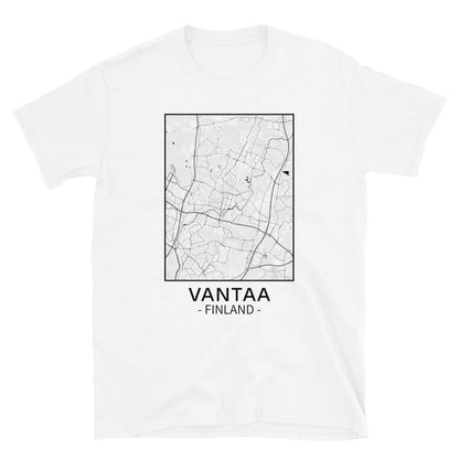 Vantaa - kartta t-paita