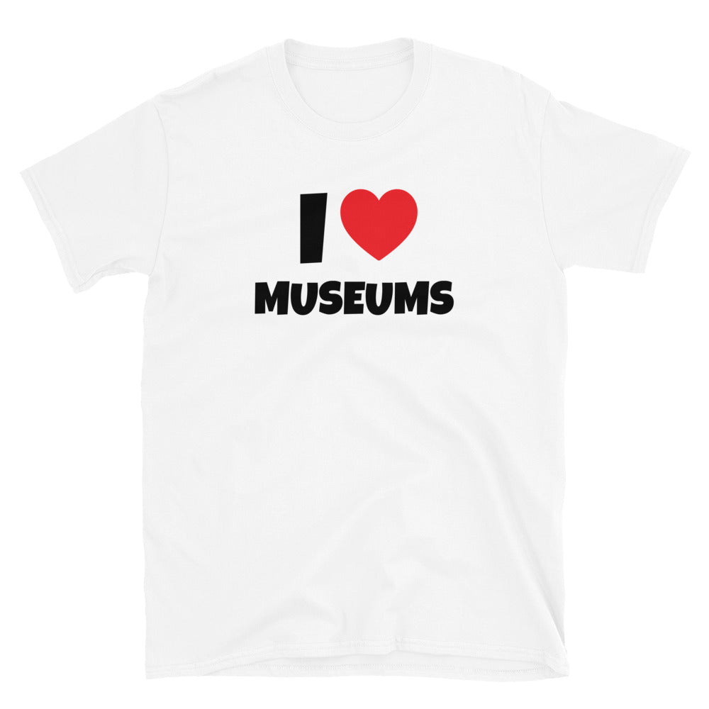 I ❤️ Museums t-paita