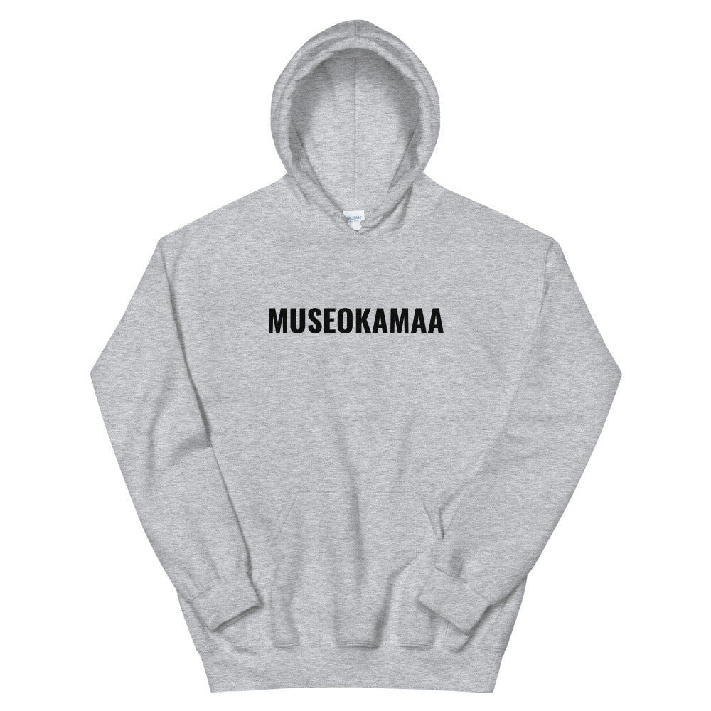 Museokamaa huppari